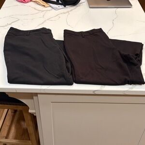 BUNDLE! Apt. 9 and George Women's Black Trousers